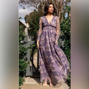 LAYLA TULLE MAXI DRESS